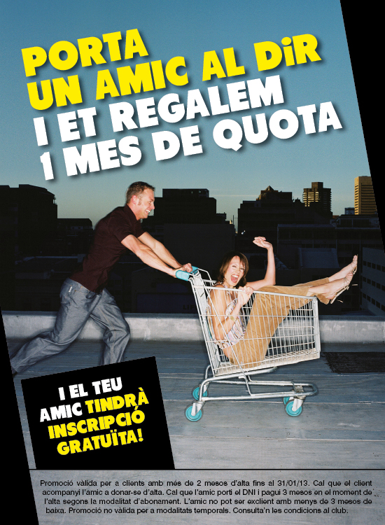 Porta un amic al DiR i et regalem un mes gratis