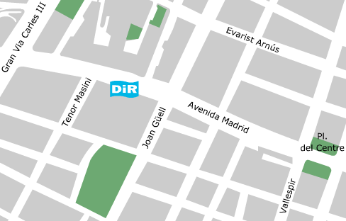 Mapa DiR Av. Madrid