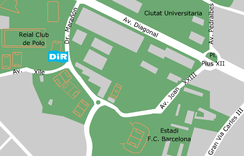 Mapa DiR Campus