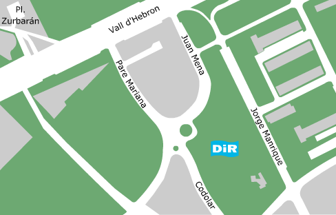 Mapa DiR Club Hisp