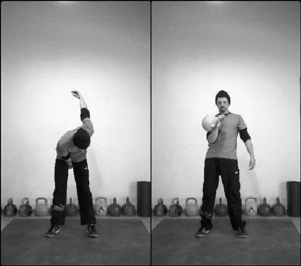 exercici clean amb kettlebell