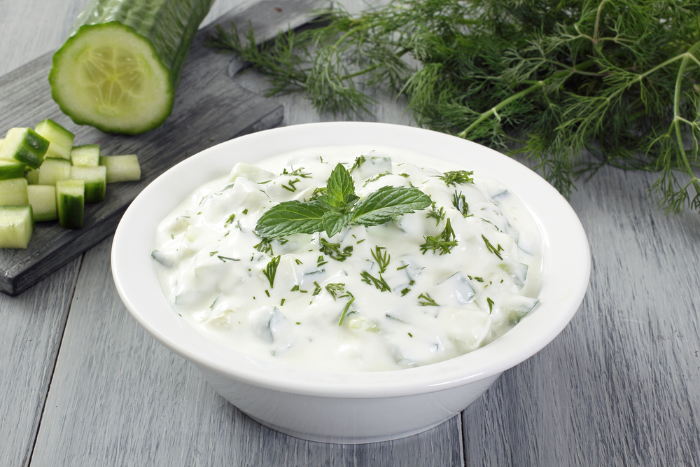 salsa tzatziki para ensaladas