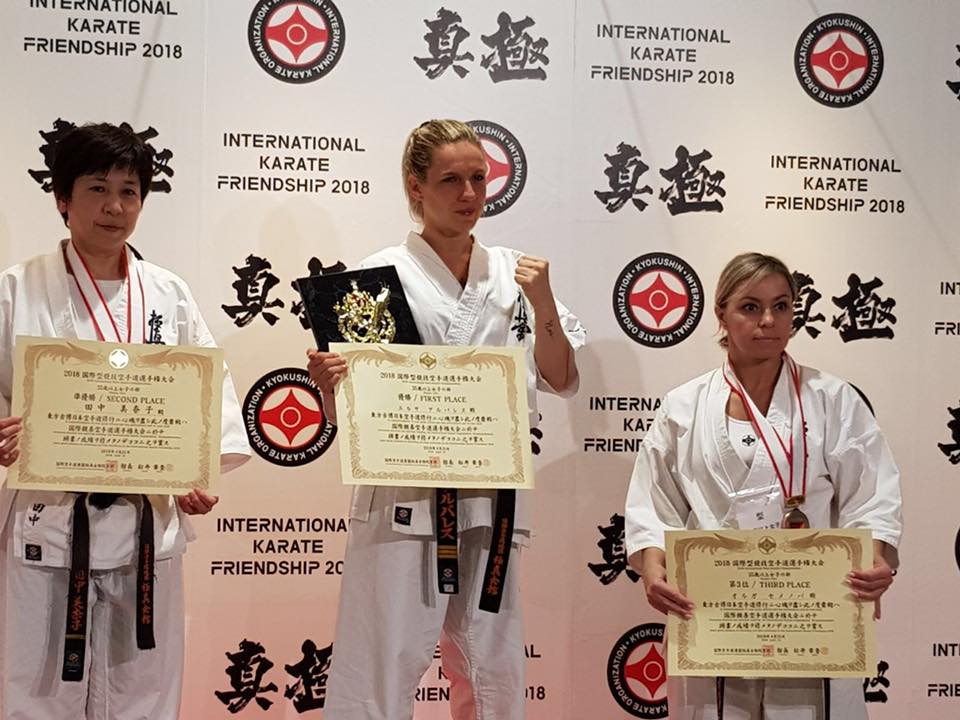 elsa alvarez campiona del mon de karate