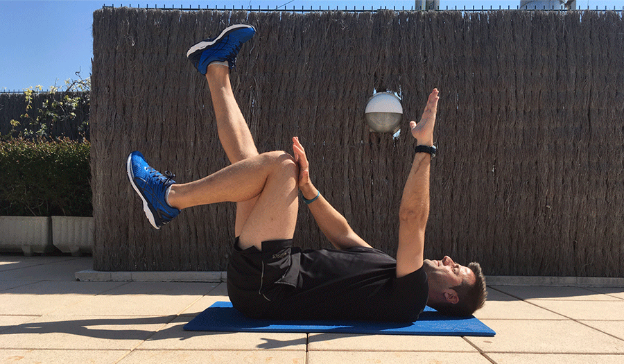 22 ejercicios de abdominales sin dañar la espalda - El Blog del DiR