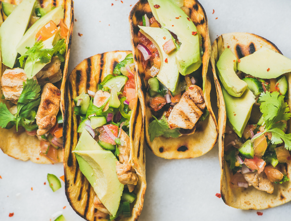 healthy taco and wraps recipes