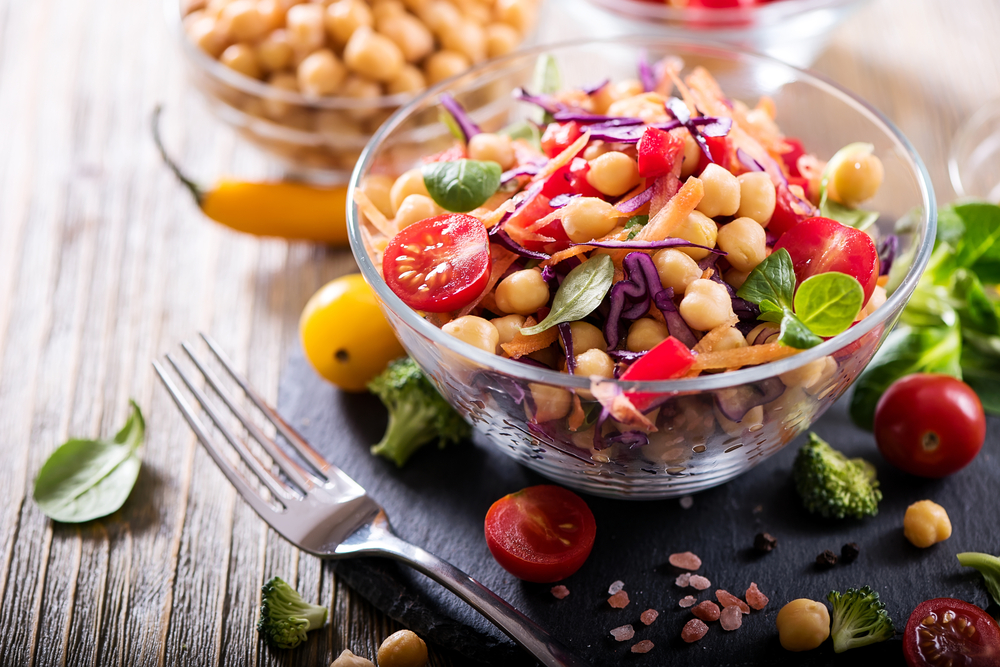 chickpeas foods rich in plant protein