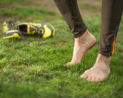 barefoot running còrrer descalç