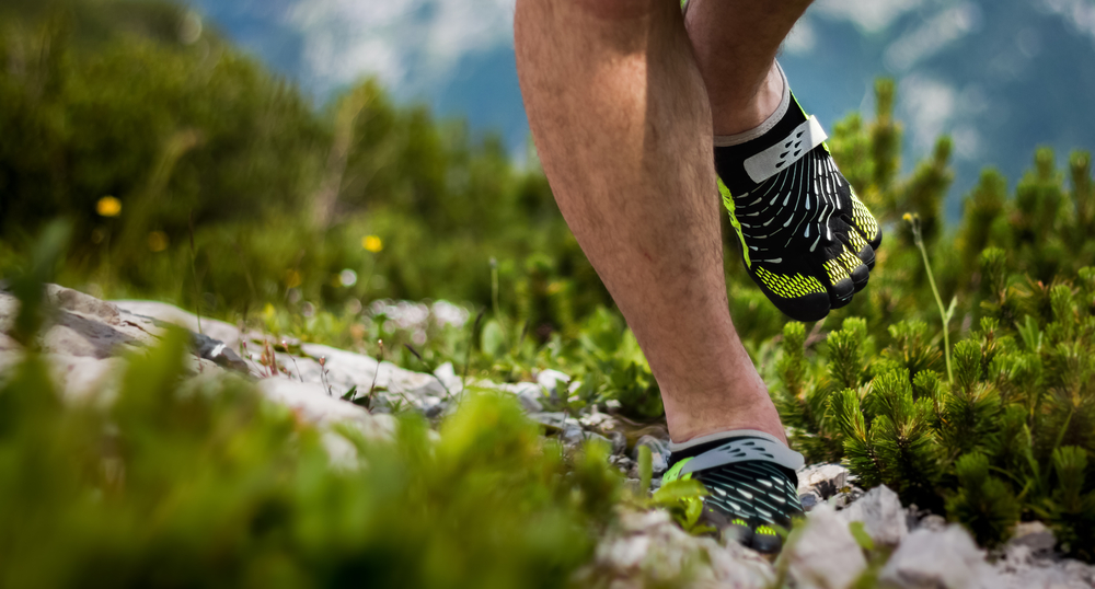 barefoot running