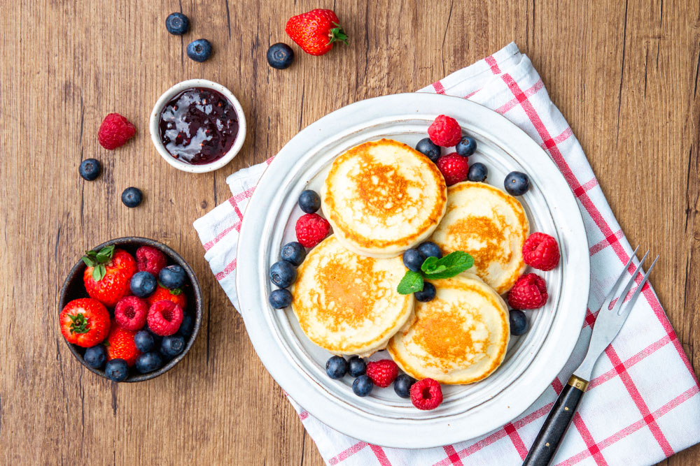 recetas desayunos tortitas plátano y huevo