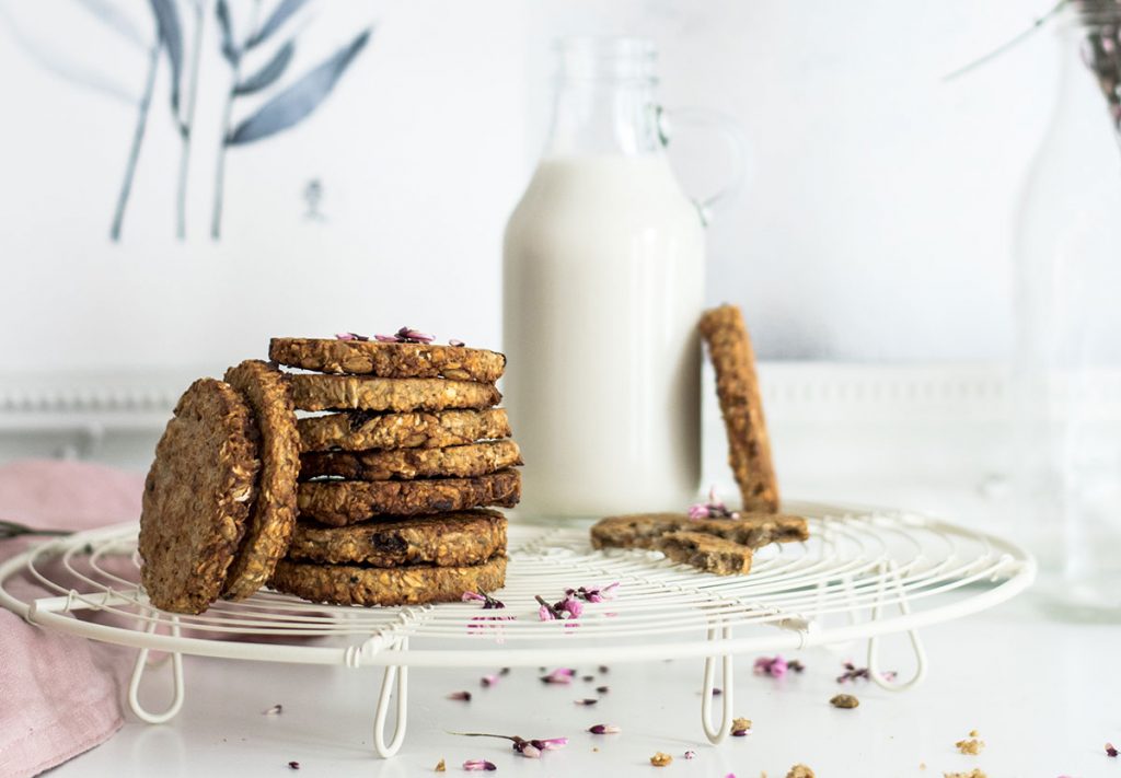 galletas con avena desayunos con proteinas