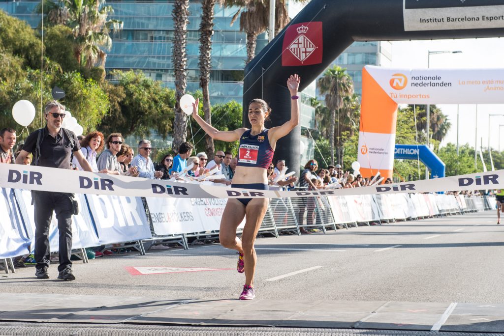 Marta Galimany ganadora Cursa DiR Guàrdia Urbana 2017