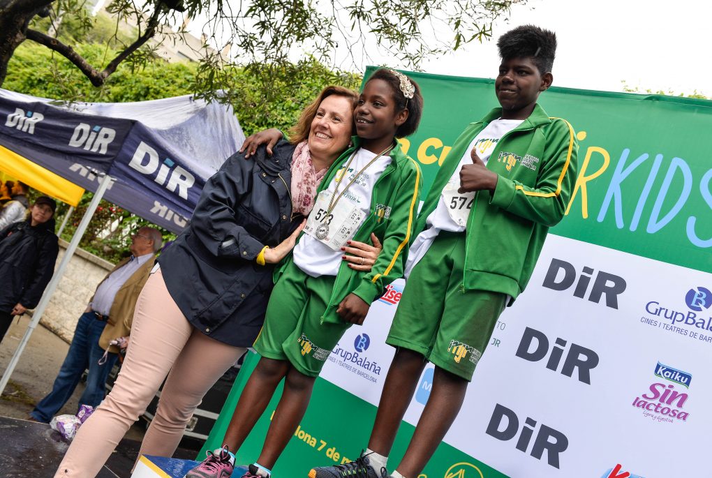 Participants cursa DiR Kids PNJ
