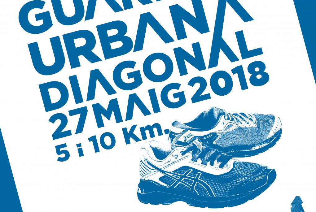 Cartel de la VI edición de la Cursa DiR Guàrdia Urbana - Diagonal