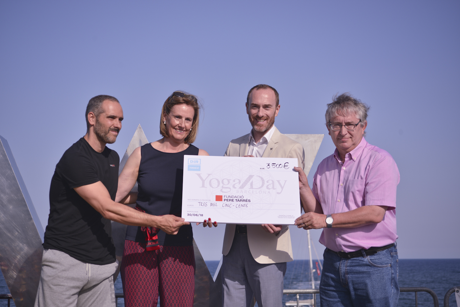 Yoga Day by DiR 2018 Taló solidari Pere Tarres