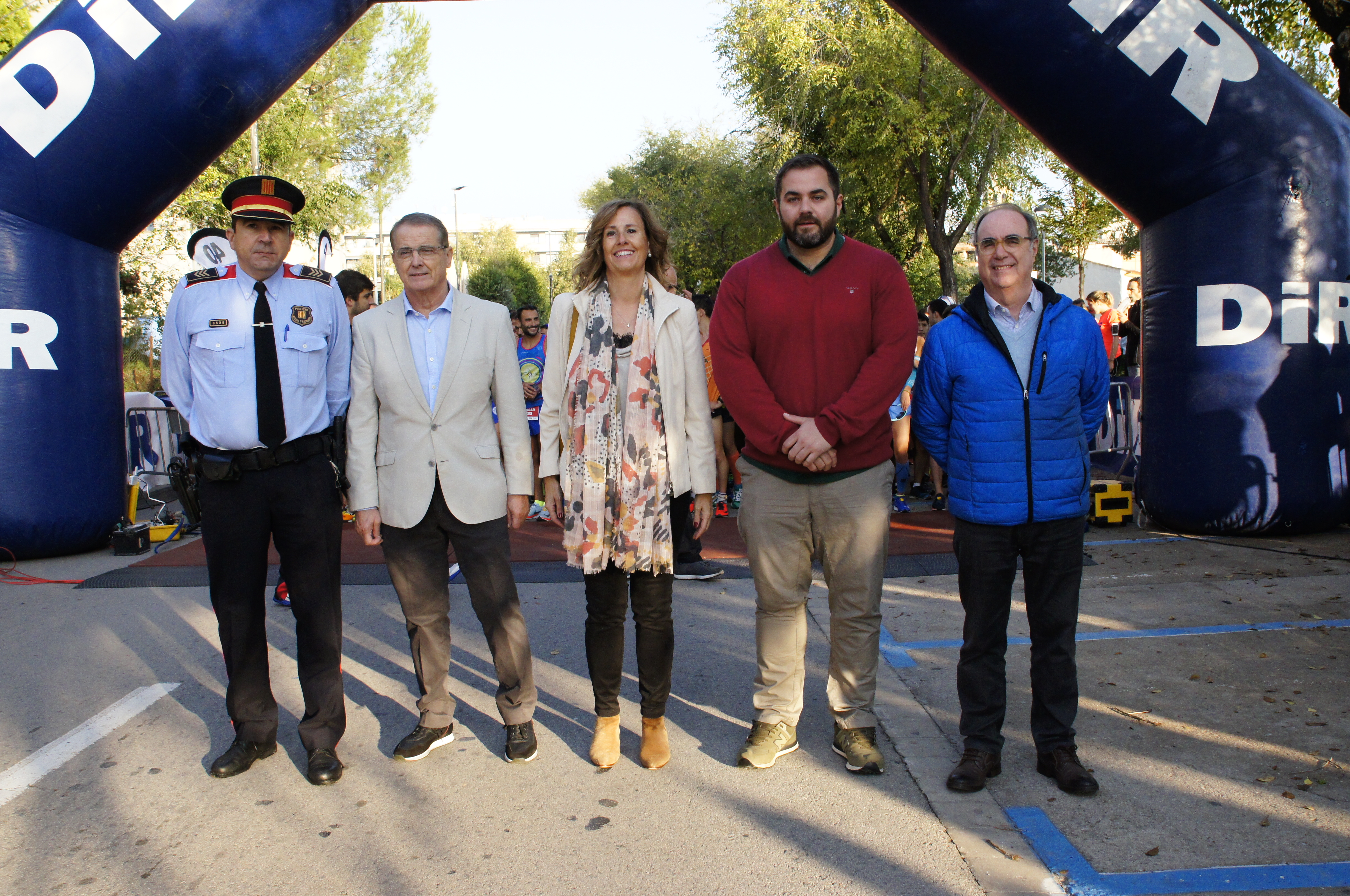 Cursa DiR Mossos Esquaadra Sant Cugat - Tret sortida