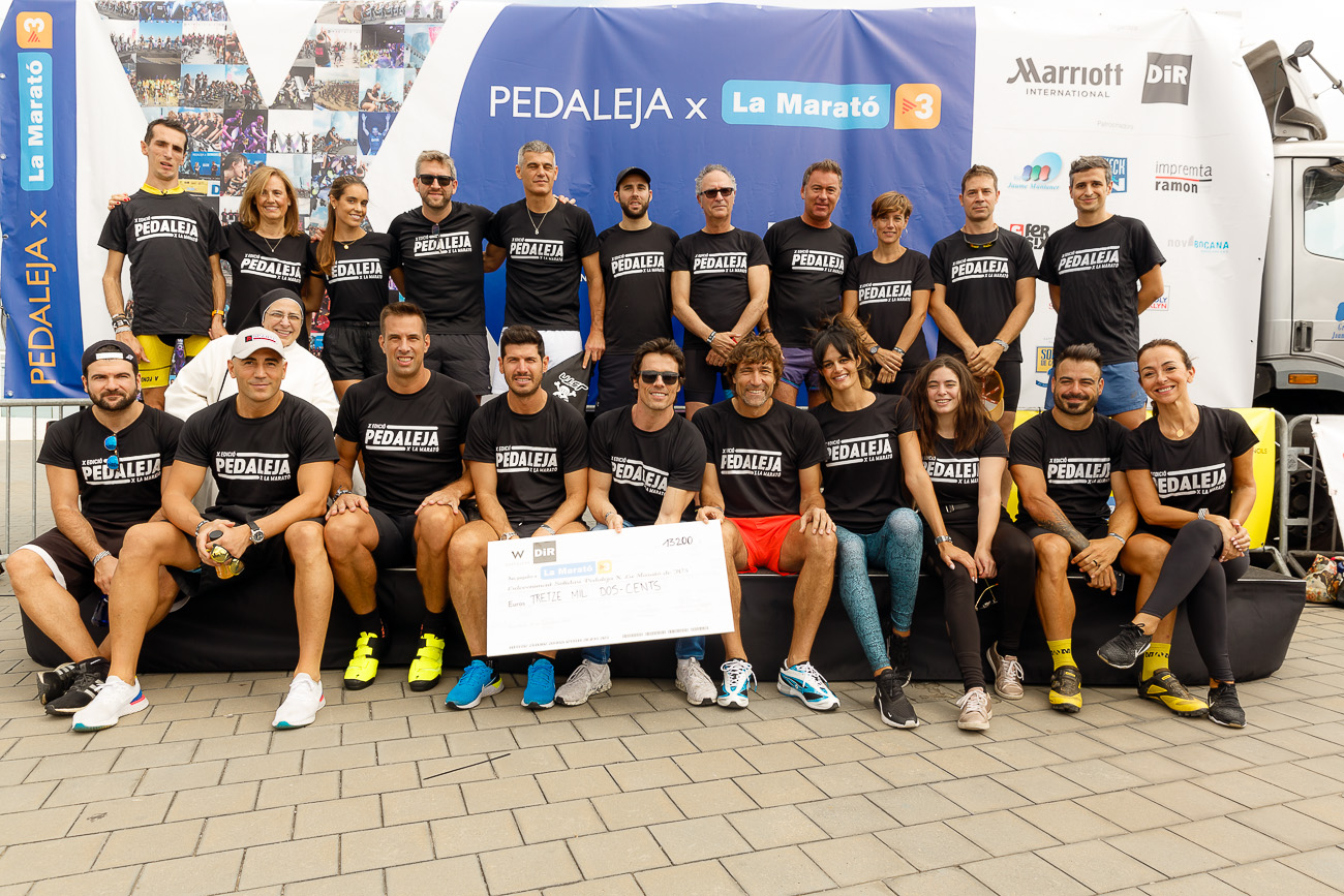 Pedaleja 2019 Donació Marató tv3