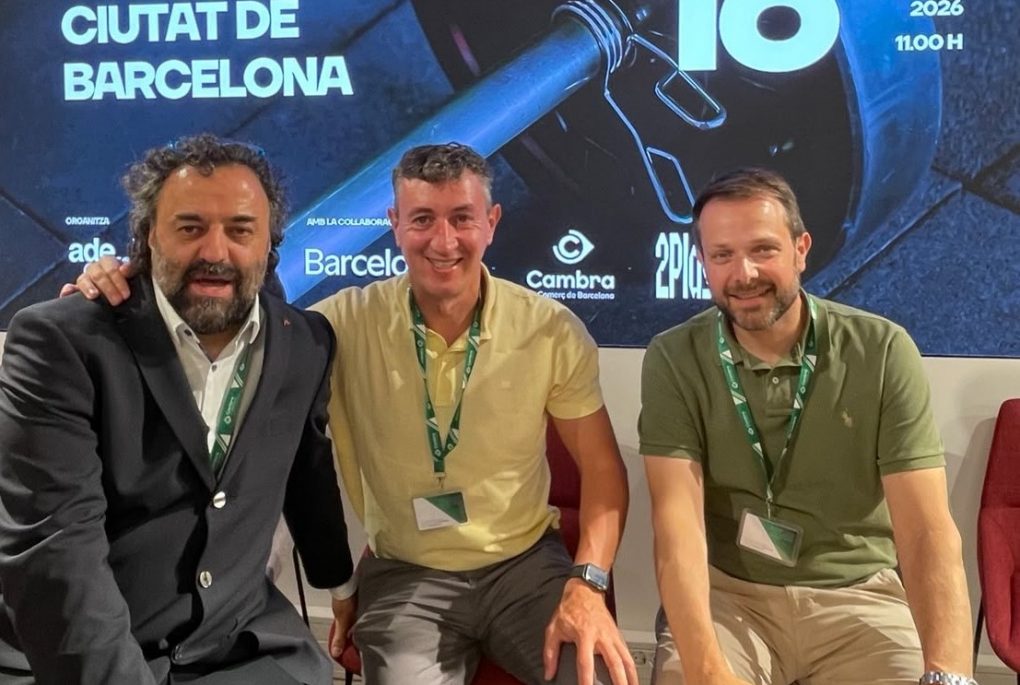 Ramon Urgell i Gerard Figueras a la presentació de l'estudi
