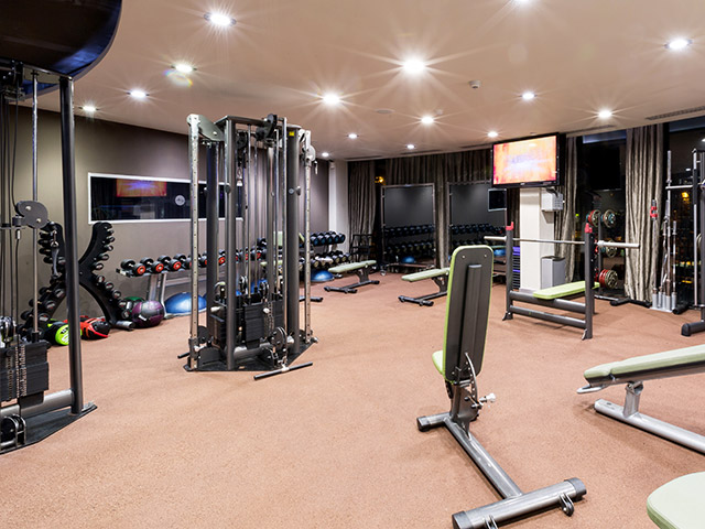 weights training areas